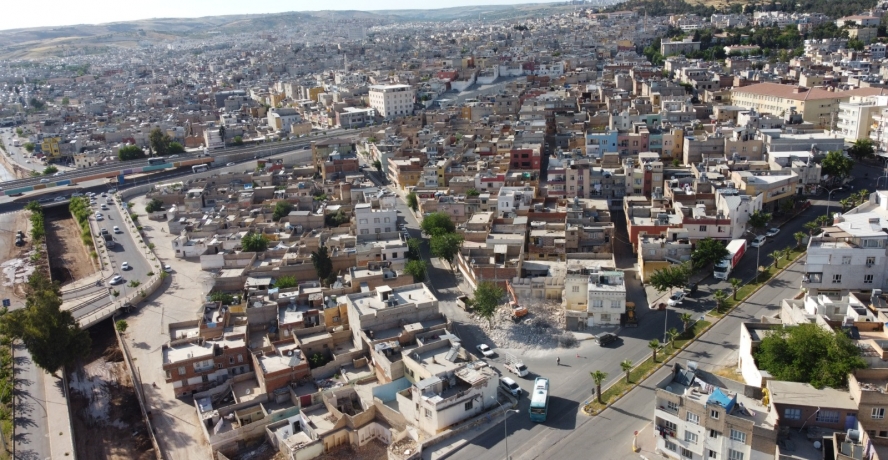 ŞANLIURFA BÜYÜKŞEHİR BELEDİYESİ, KENTSEL DÖNÜŞÜM ÇALIŞMASINI SÜRDÜRÜYOR